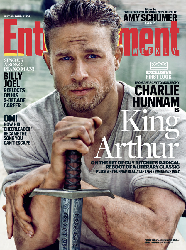 Charlie Hunnam Is A Sexy And Rugged King Arthur See The Photo E